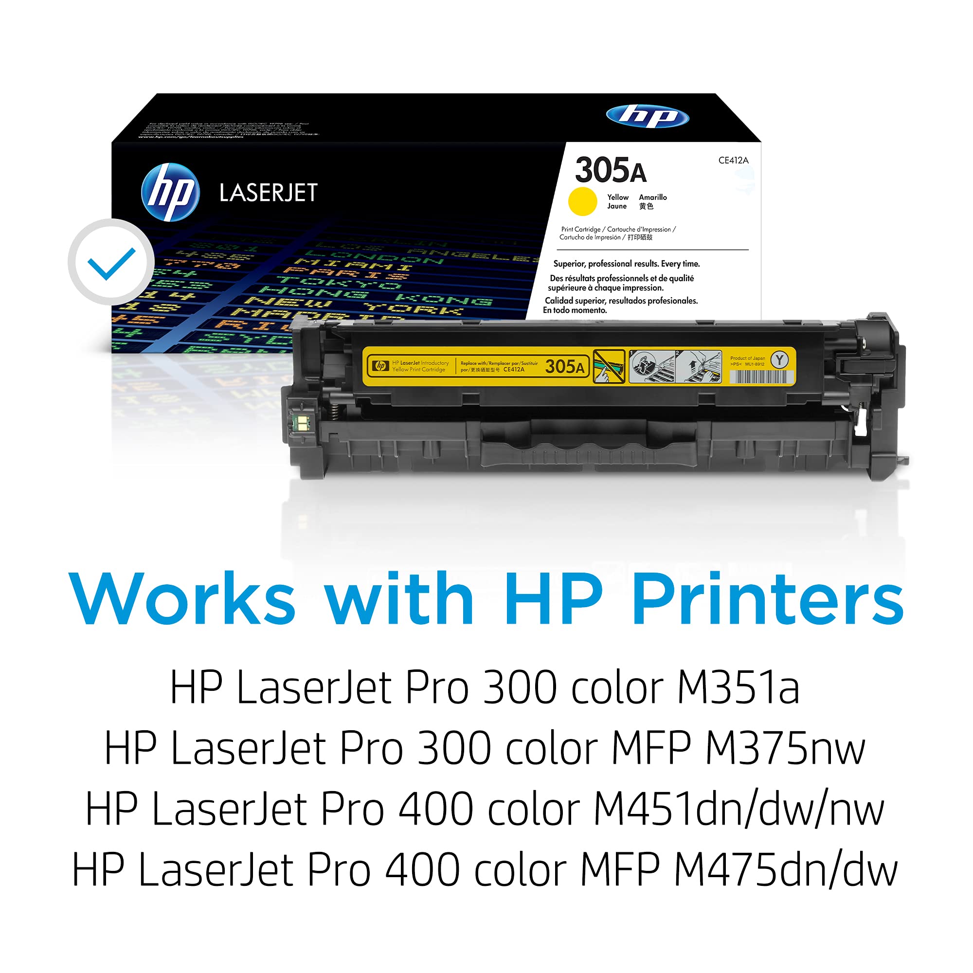 Amazon | HP 305A トナーカートリッジ CE412A イエロー HP